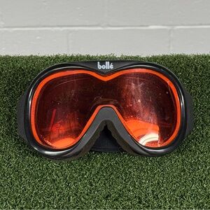 Bollé Black and Orange Ski Goggles